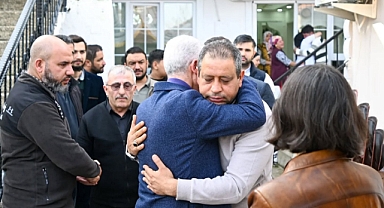 Vali Turan'dan Sanpur Ailesine Taziye Ziyareti