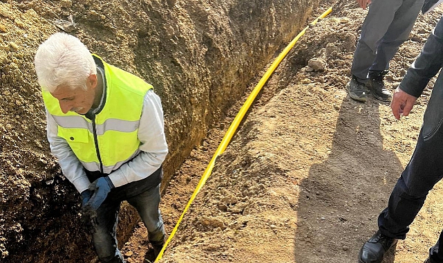 Vize'de Doğalgaz Çalışmalarında Sona Yaklaşıldı