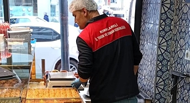 Vize'de Pastacılık Ve Tatlıcılık İşletmelerine Düzenli Denetim