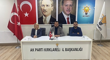 AK Parti Kırklareli Teşkilatında Haftalık Toplantı Yapıldı 