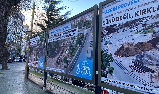 Asrın Projesi Billboardlarda Kırklareli’yle Buluştu