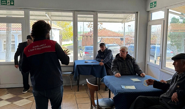 Babaeski’de Çiftçilere Kaba Yem Eğitimi