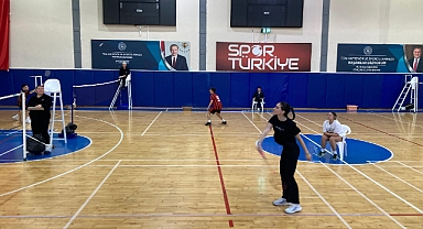Badminton İl Birinciliği Heyecanı
