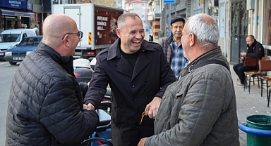 Başkan Bulut’tan Esnaf ve Vatandaş Ziyaretleri