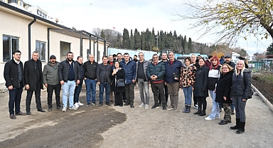 Başkan Nallar Gazetecilerle Belediye Hizmetlerini Gezdi