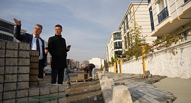 Başkan Sarıkurt Havuzlar Mahallesi'ndeki Çalışmaları Yerinde İnceledi