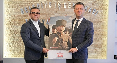 Başkan Sarıkurt'tan Belediye-İş Sendikasına Hayırlı Olsun Ziyareti