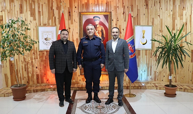 Başkanlardan Jandarma Komutanına Ziyaret
