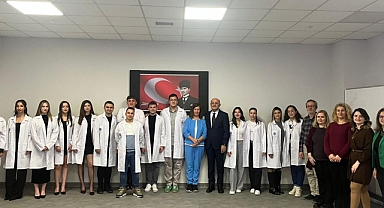 BİYOMEDİKAL MÜHENDİSLİĞİ BÖLÜMÜ BEYAZ ÖNLÜK GİYME TÖRENİ GERÇEKLEŞTİ