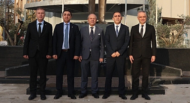 Büyükkarıştıran Belediyesi’ne Şişecam Yönetiminden Ziyaret