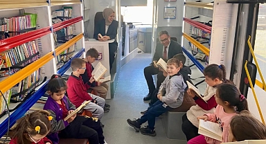 Demirköy’de Gezici Kütüphane ile Kitap Okuma Etkinliği 