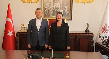 EDİRNE BELEDİYESİ, GENEL BAŞKAN ÖZGÜR ÖZEL’İ AĞIRLADI