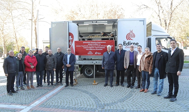 EDİRNE BELEDİYESİ’NDEN MERHUME BAŞKAN GÜLŞAH DURBAY HAYRINA ANLAMLI İKRAM