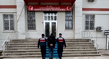 Edirne’de araç çalıp İstanbul’a kaçan şüpheli, tutuklandı