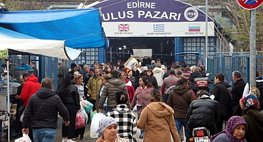 Edirne’de Bulgar turistlerin uğrak noktası Ulus Pazarı yeri, SGK’ya devredildi