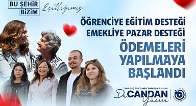 EMEKLİYE PAZAR, ÖĞRENCİYE EĞİTİM DESTEĞİNDE ÖDEMELER BAŞLADI