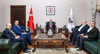 Eski Vekillerden Vali Turan’a Ziyaret 