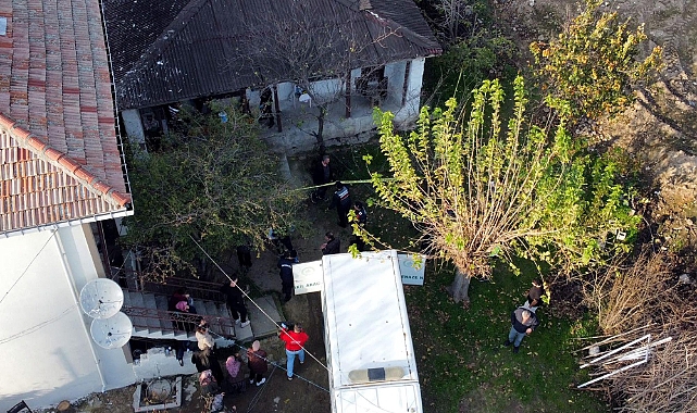 Evde çıkan yangında öldü