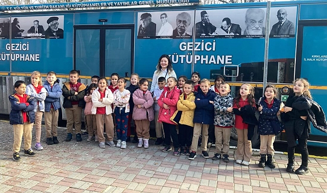 Gezici Kütüphane Pehlivanköy’de Okurlarla Buluştu