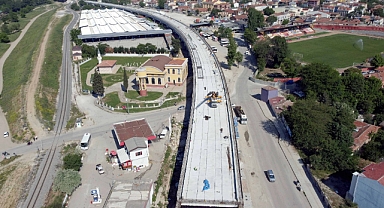 Halkalı-Kapıkule Hızlı Tren Hattı'nda Edirne etabının yüzde 98'i tamamlandı