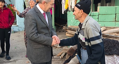 İl Müdürü Bilgin Özbaş’tan Babaeski’de SED Kapsamındaki Ailelere Ziyaret