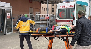 İş güvenliği uzmanı, fabrikadaki kazada yaralandı