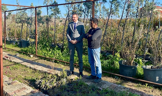 Kaymakam Özderin’den Kaynarca’da Peyzaj İşletmesine Ziyaret