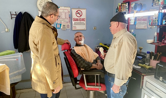 Kaymakam Özderin Köy Ziyaretlerini Sürdürdü