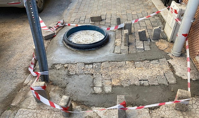 Kırklareli Belediyesi Rögar Kapaklarında Bakım ve Onarım Çalışması Başlattı