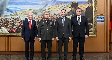Kırklareli Heyetinden Kara Kuvvetleri Komutanı’na Ziyaret 
