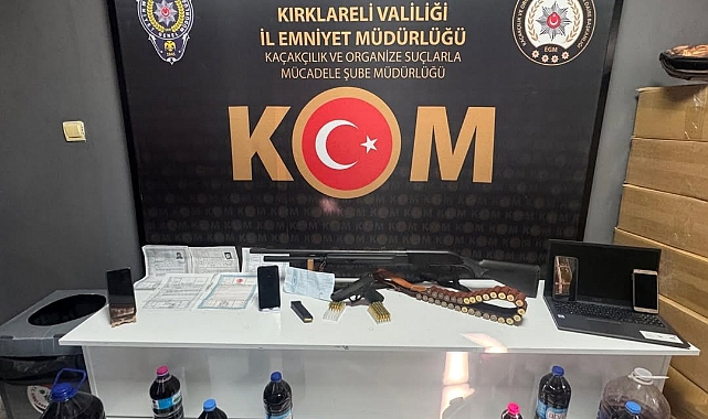 Kırklareli Merkezli Mali Suç Operasyonu