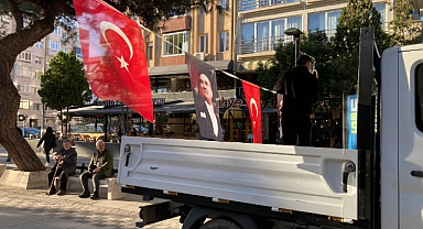 Kırklareli’nde Bayraklar Yenilenerek Yeniden Asıldı