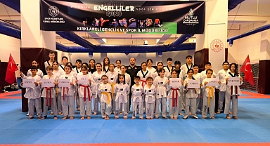 Kırklareli’nde Engelliler Günü İçin Taekwondo Farkındalık Etkinliği 