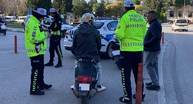 Kırklareli’nde Motosiklet Denetimi