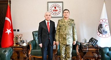 Kırklareli Valisi Turan’a Orgeneral Ersay’dan Ziyaret 