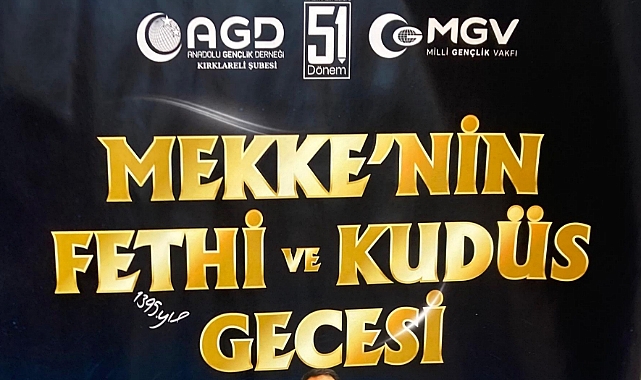 Mekke’nin Fethi ve Kudüs Gecesi Düzenlenecek