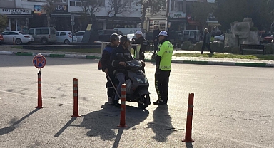 Motosikletlere Sıkı Denetim 