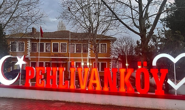 Pehlivanköy’de Kent Estetiğine Yeni Dokunuşlar