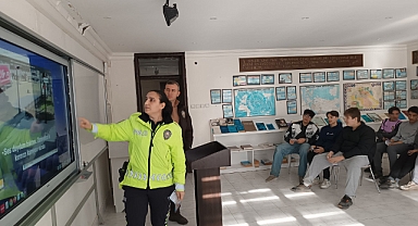 Pehlivanköy’de Öğrencilere Trafik Bilinci Aşılandı