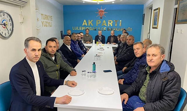 Sarıçam’dan AK Parti Lüleburgaz Teşkilatı Ziyareti