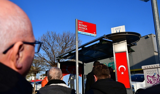 Şehit Berkay Karaca’nın Adı Lüleburgaz’da Sonsuza Dek Yaşayacak