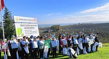 TEKİRDAĞ'DA ÇOCUKLARA DOĞA BİLİNCİ AŞILAYAN ETKİNLİK
