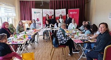 TEKİRDAĞLI KADINLAR SANATLA GÜVEN HARİTALARINI OLUŞTURDU