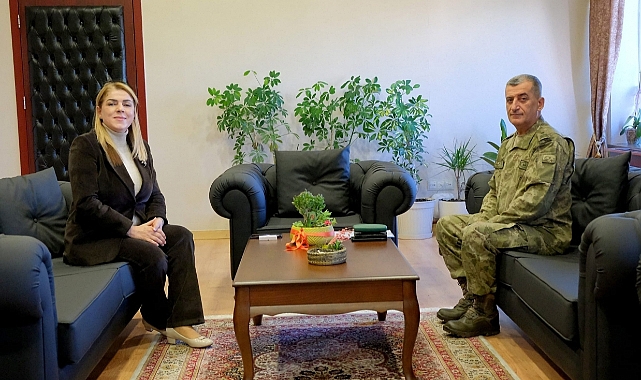 Tuğgeneral Erdal Köse’den KLÜ Rektörü Prof. Dr. Rengin Ak’a Nezaket Ziyareti