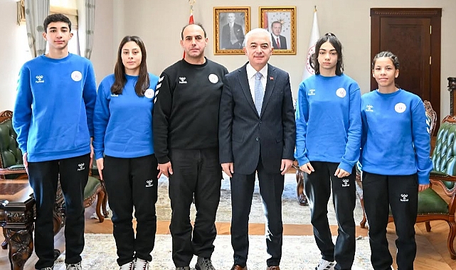 Vali Turan, Bursa Gemlikli Judocuları Makamında Ağırladı
