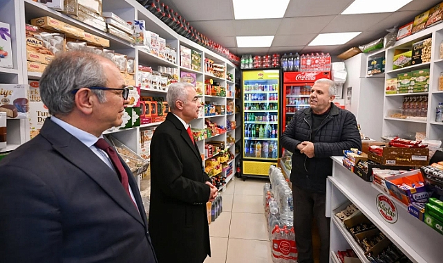 Vali Turan'dan Esnaf ve Vatandaş Ziyaretleri