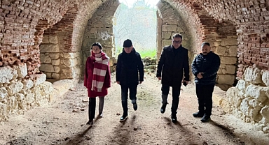 Vali Turan Taş Tabyalar’da İnceleme Yaptı