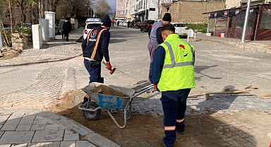 Yayla Mahallesi’nde Bozulan Yollar Onarılıyor 