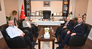 Ziyarette Ekonomik ve Yerel Gündem Masaya Yatırıldı