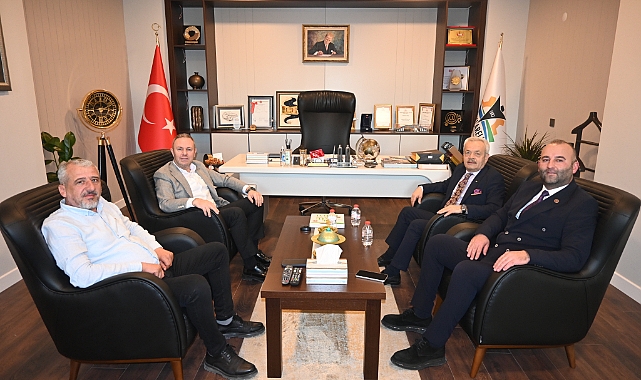 Ziyarette Ekonomik ve Yerel Gündem Masaya Yatırıldı